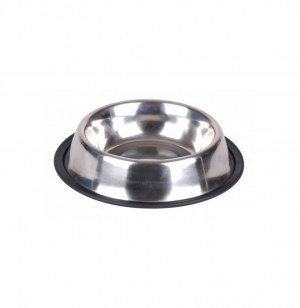 Gamelle pour chien anérapante - inox - d 15,5 cm