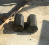 Palette de briquettes de charbon de bois