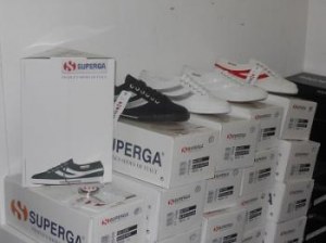 Vend lot de basket de Superga