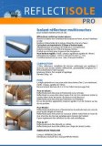 Isolant mince reflecteur multicouches Reflectisole Pro