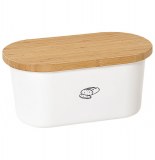 Boîte à pain en mélamine avec planche à pain intégrée - conserva