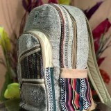 Sac à dos/bandoulière colorés chanvre du Népal