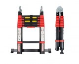 Échelle Télescopique 5.8M en Aluminium Pliante - ROUGE PRO KRAFTMULLER