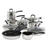 Lot de poêles casseroles, batterie de cuisine et autres ustensiles de cuisson