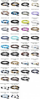 DESTOCKAGE LOT BRACELETS PIERRE et ACIER INOXYDABLE PRIX REVENDEUR