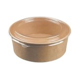 Bol kraft 1300 ml | Bol salade kraft | Bol carton alimentaire | Grande capacité