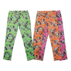 Fournisseur pantalon imprimé fille 2/6ans