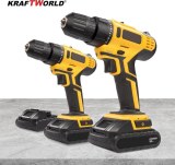 SET DE VISSEUSE – PERCEUSE À CHOC 18 V - SANS FIL - KRAFT WORLD PRO