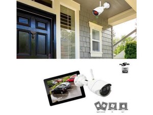 Caméra de sécurité Plein air HD Bullet Safe - IP66 - Plug & Play - Vision nocturne - Dé...