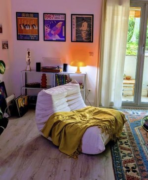 Fauteuils compressé dans le style Togo