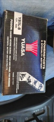 Batterie 12V 5Ah - Scooter, jet-ski, moto