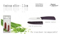 COUTEAUX UNIVERSELS en CERAMIQUE en 2 tailles différentes