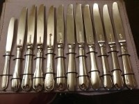 Lot de 3500 couteaux de tables plusieurs modèles prix bradé en Inox Amefa