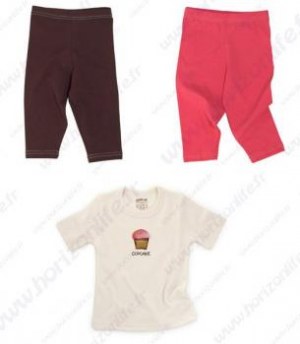 DÉSTOCKAGE : Lot vêtements BIO BB/EFTS KEE-KA