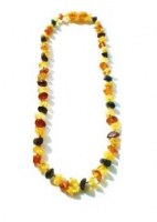 Collier en ambre véritable pour bébé
