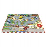 Puzzle de sol géant pour enfant - dessin circuit de route