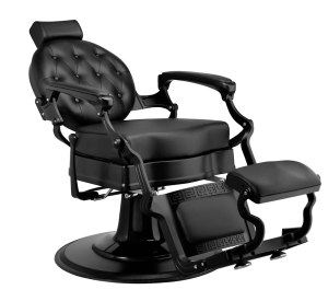 Fauteuil Barbier Vintage Homme Florence Noir