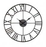 Horloge murale vintage d 40 cm - pendule ronde