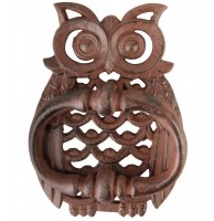 Heurtoir en forme de chouette - heurtoir de porte