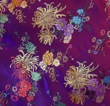 Tissu de brocart au broderie fine - Vente tissus en gros ou moyen quantité (G10)