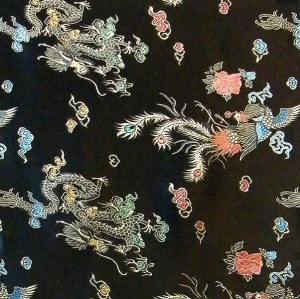 Tissu de brocart au broderie fine - Vente tissus en gros ou moyen quantité (G14)