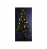 Sapin de no Ğl artificiel lumineux en fibres optiques - variation de l