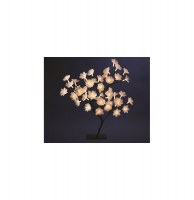 Arbre lumineux blanc chaud 50 cm - 48 leds - décoration lumineuse