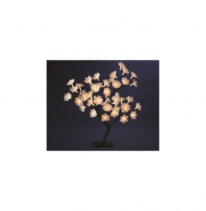 Arbre lumineux blanc chaud 50 cm - 48 leds - décoration lumineuse