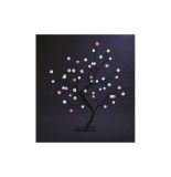 Arbre lumineux multicolor 45 cm - 48 leds - décoration lumineuse