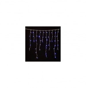 Rideau lumineux effet tombées de neige - 240 led bleues - 3m90