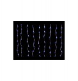 Rideau lumineux 150 leds bleues - 90cm - 8 fonctions