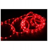 Tube lumineux guirlande à led 6m - rouge - 8 fonctions