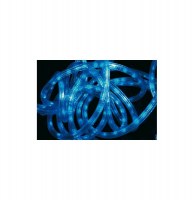 Tube lumineux guirlande à led 24m - bleu - 8 fonctions
