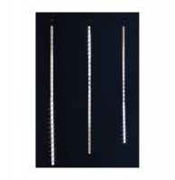 Tubes lumineux effet stalactites - blanc - 210 led