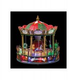 Manège de no Ğl animé et lumineux à led - carrousel