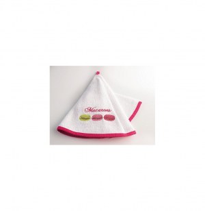 Essuie main rond d 60 cm - coton - délices - torchon de cuisine