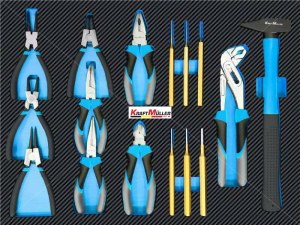 NOUVEAUTE Servante d'ateliers RACING 7/7 581 PCS BLEU KRAFTMULLER