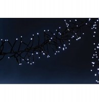 Guirlande lumineuse boa - 180 led blanc froid - 1m70