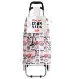 Chariot de courses kellogg's newspaper - poussette de marché