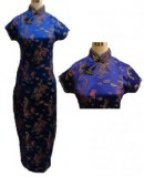 Lots de 24 robes chinoises pour femme à motifs  DRAGONS