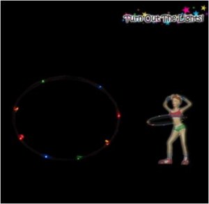 Led Hula Hoop Clignotant avec ou sans le son LED