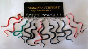 Lot porte cles serpent