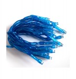 Guirlande à piles 20 led 1m90 - bleu - fil bleu