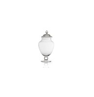 Bonbonnière en verre - bocal à bonbons - sur pied