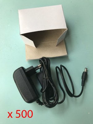 1000 transfos 12V avec interrupteur et jack composés de plusieurs lots