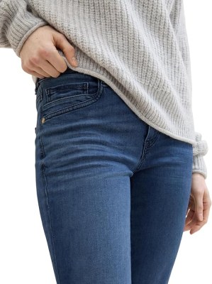 020289 Pantacourt en jean femme Tom Tailor