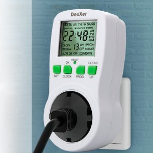 PROGRAMMATEUR HORAIRE COMMUTATEUR MINUTERIE LCD TM03