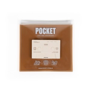 Destockage - Porte-cartes silicone rétro en forme de cassette - Lot en gros - Prêt à la...