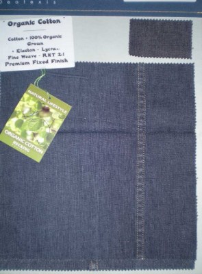 LOT DE TISSU BIO EN DENIM LEGER