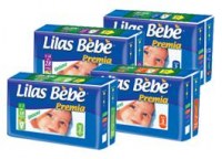 Couche Bébé Lilas Premia